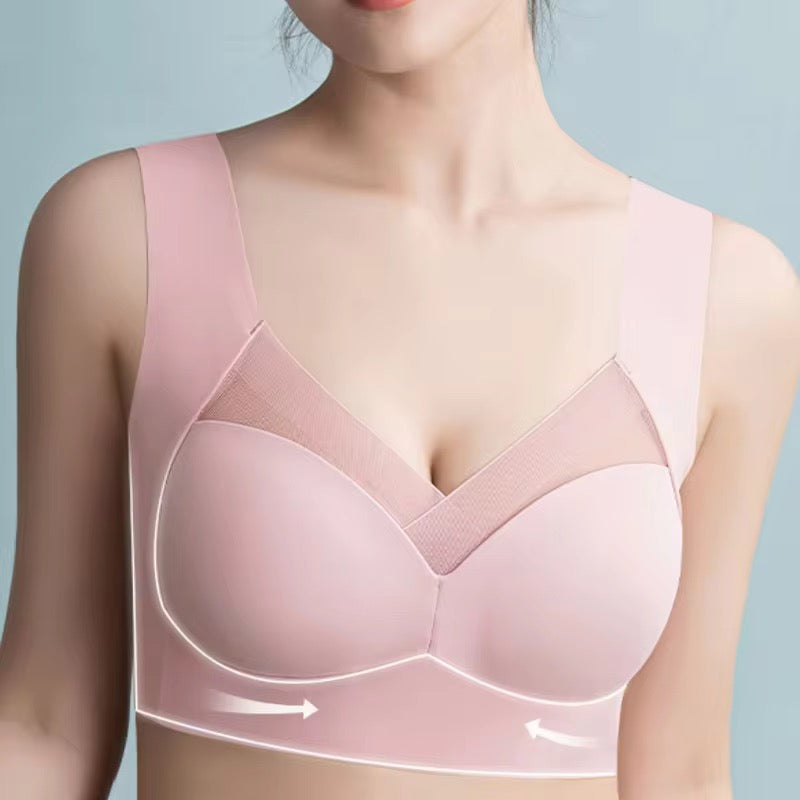 Wellsire Hot Sale Women's Comfortable Breathable Seamless Sports Bra