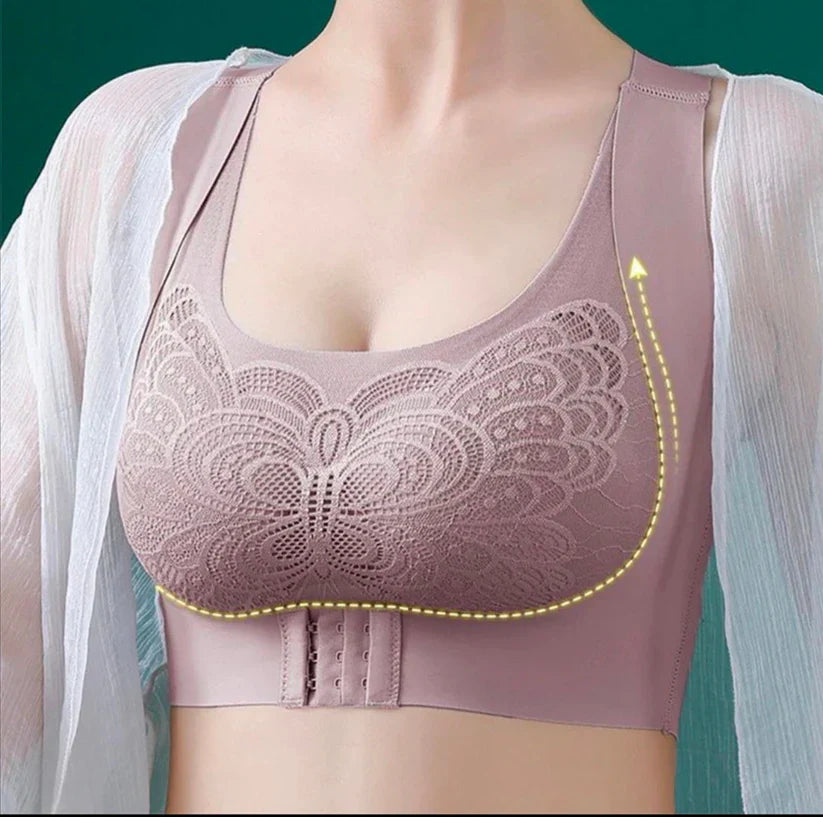 Wellsire Butterfly Breast Up Lifter and Posture Corrector Bra