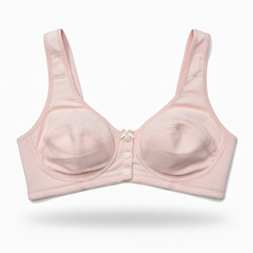 Button bra in pack of three 9( DIFFERENT COLOR )