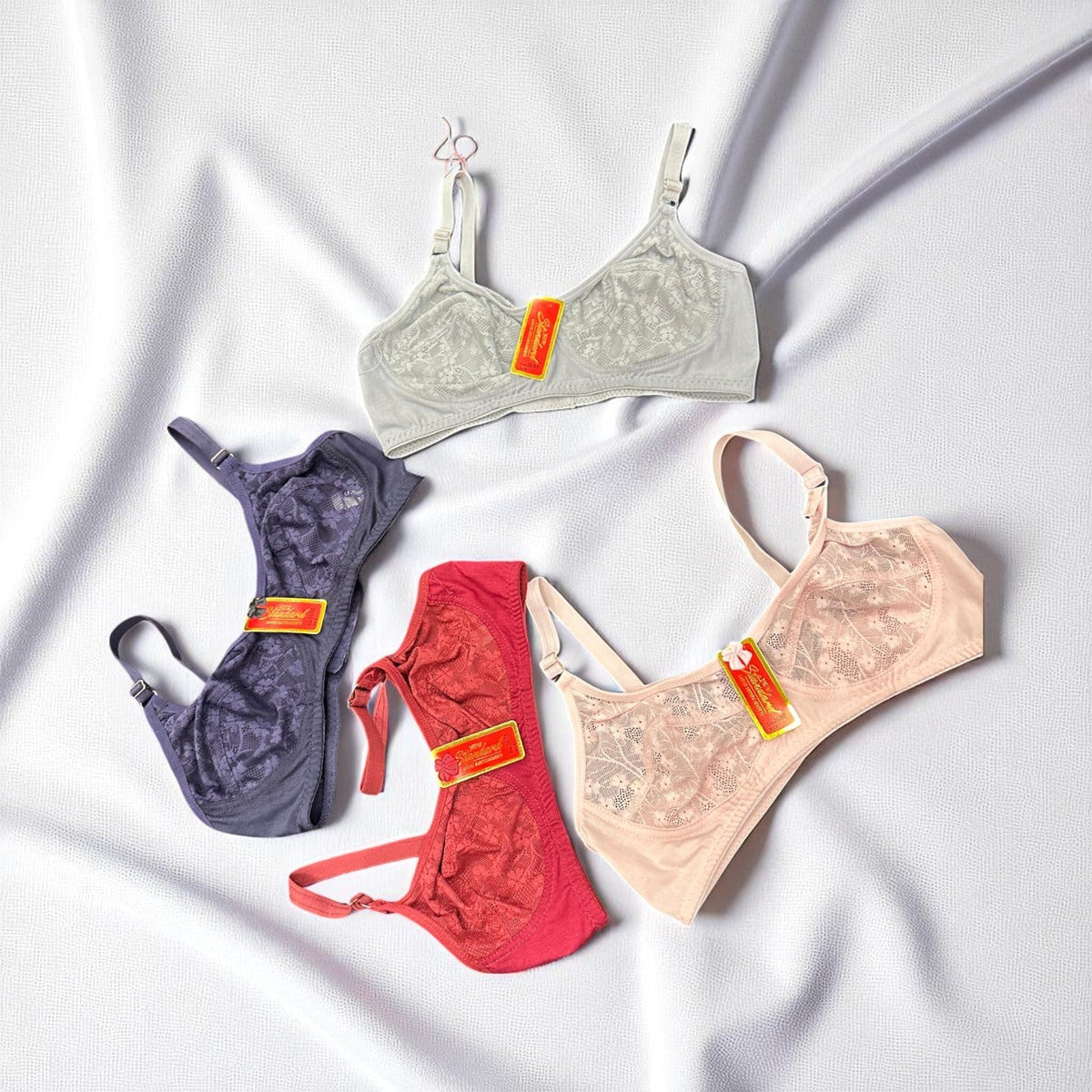 Wellsire Summer Special Net Bra Pack's