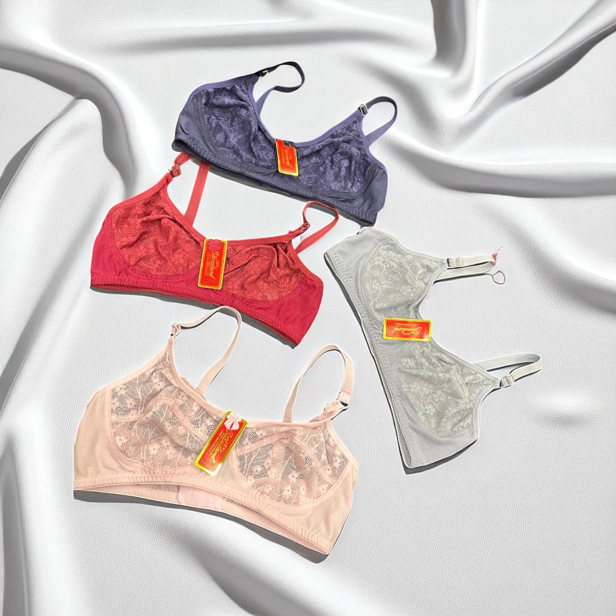 Wellsire Summer Special Net Bra Pack's